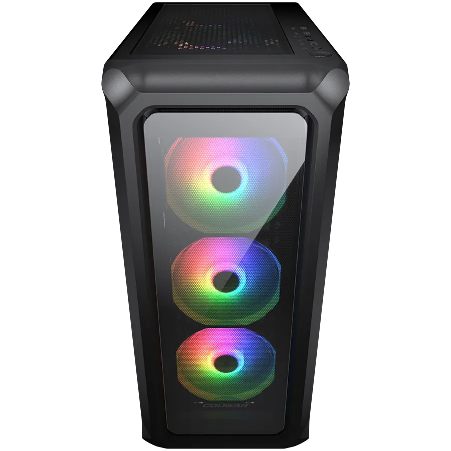 COUGAR Obudowa Archon 2 RGB, Midi Tower, Czarna thumbnail 3