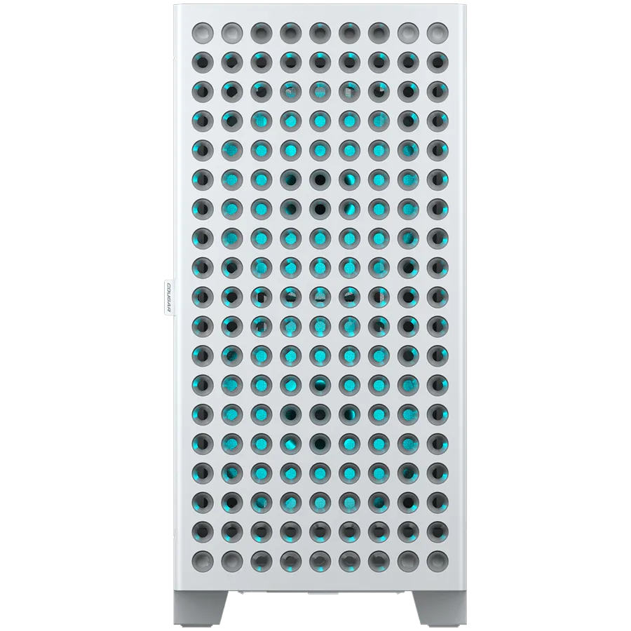 COUGAR Obudowa Airface Eco RGB, Midi Tower, Biała thumbnail 2