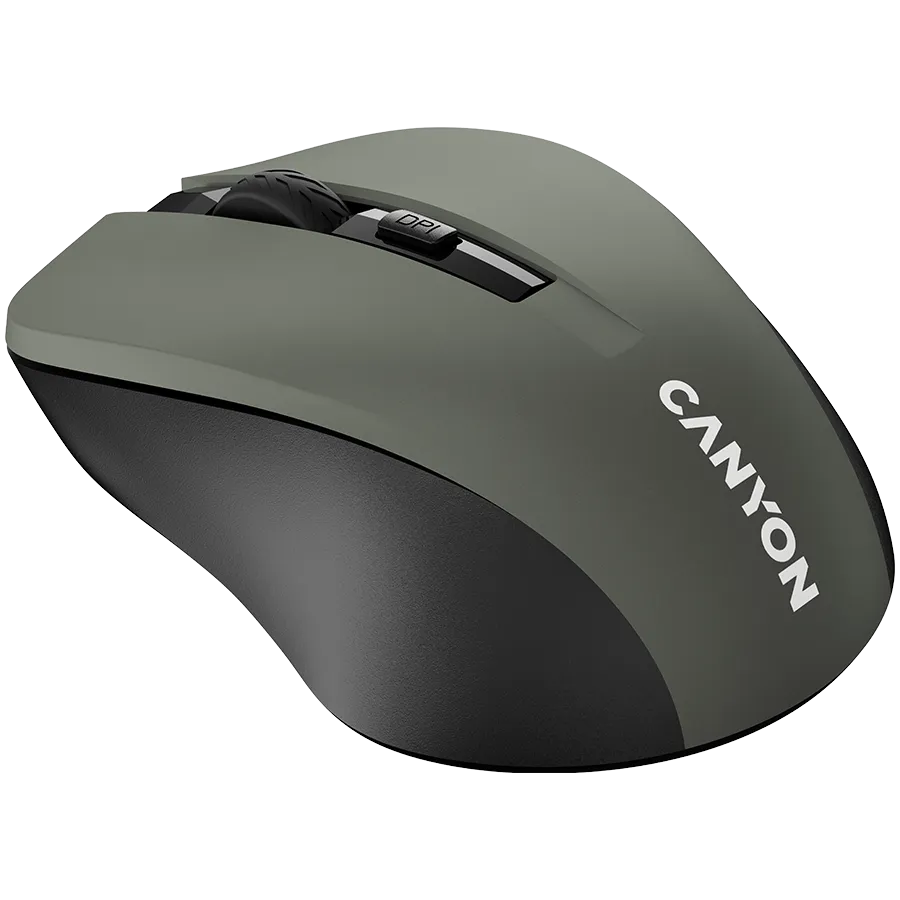 CANYON Mysz bezprzewodowa MW-1 Szara thumbnail 2