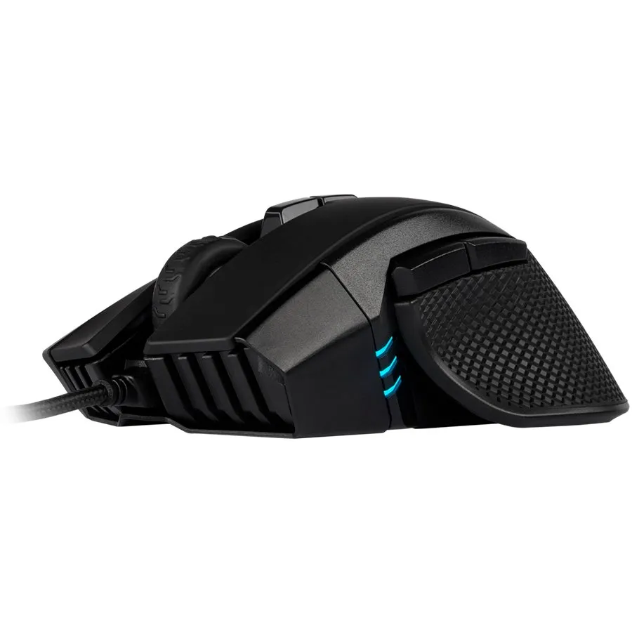 CORSAIR IRONCLAW RGB, FPS/MOBA, Black, Backlit RGB LED, 18000 DPI, Optical thumbnail 3