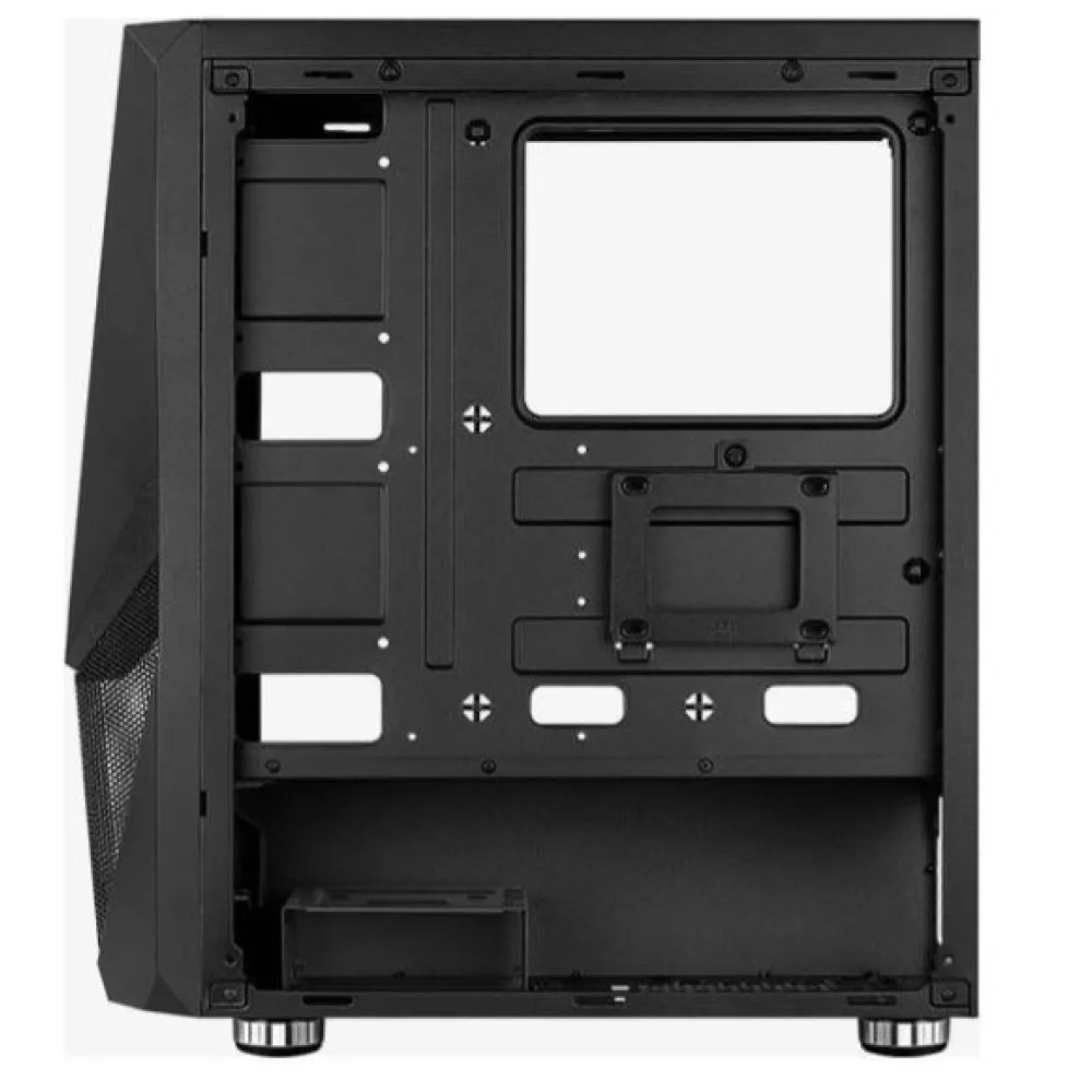 OBUDOWA AEROCOOL PGS ZAURON FRGB-G-BK-v1 BLACK thumbnail 3
