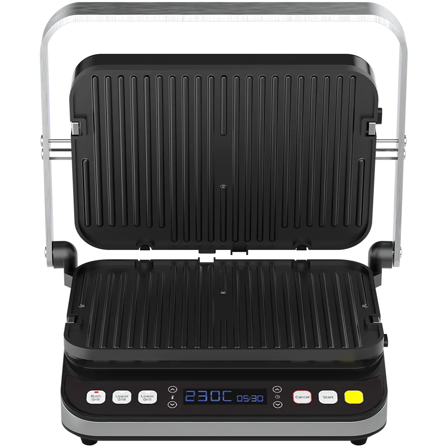 AENO EG1 Grill elektryczny 2000W 3 tryby Timer 320x220 Czarny thumbnail 3