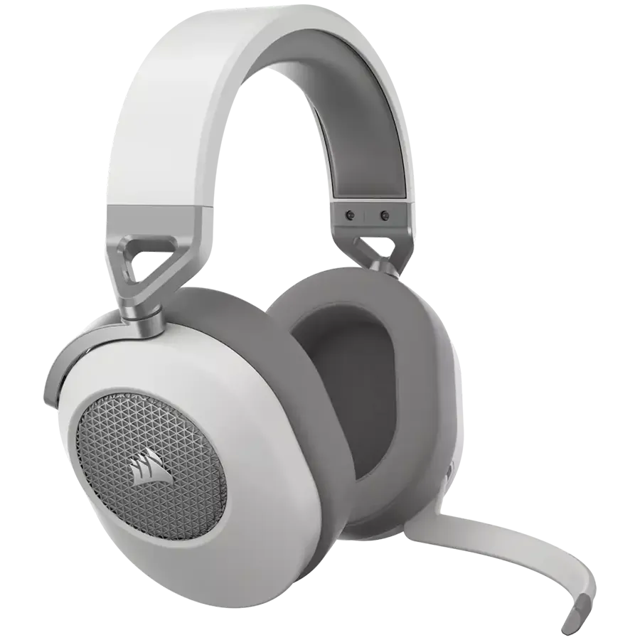 CORSAIR HS65 WIRELESS Gaming Headset, White (EU), v2 thumbnail 2