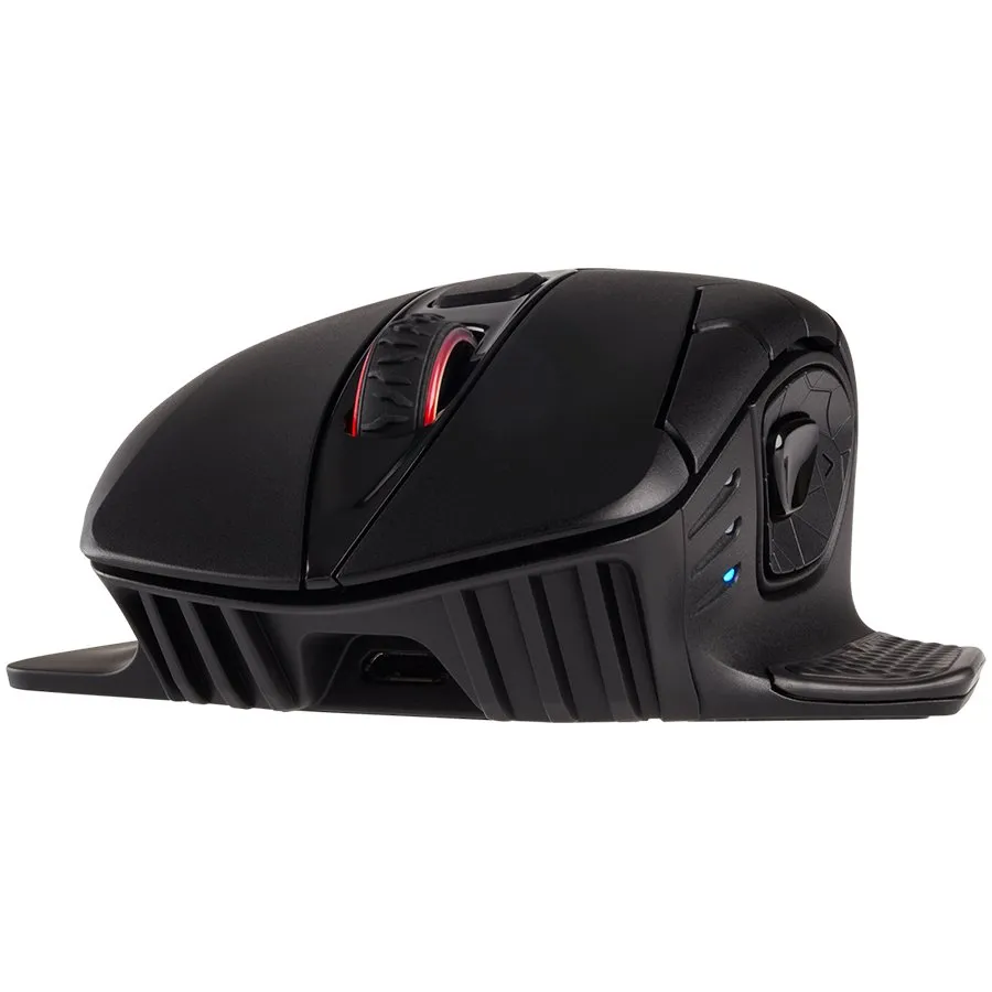 CORSAIR DARK CORE RGB PRO, Wireless FPS/MOBA with SLIPSTREAM, Black, Backlit RGB LED, 18000 DPI, Optical thumbnail 3