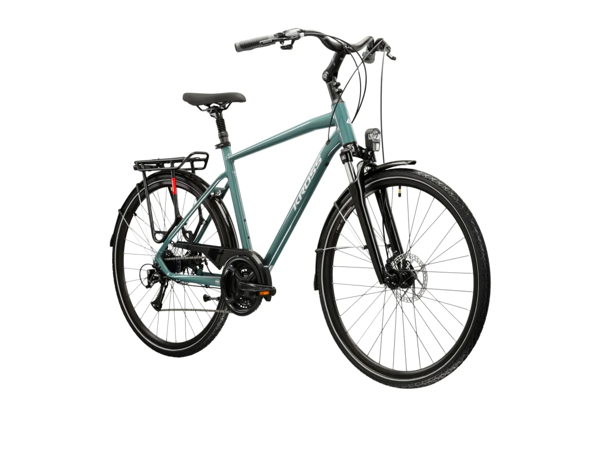 Rower trekkingowy KROSS Trans 3.0 rozmiar XL Zielony thumbnail 2