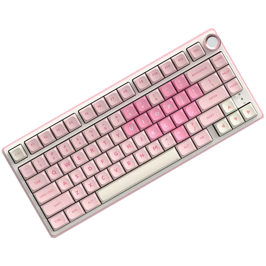 ROYAL KLUDGE R75 Pink Melody Gaming Keyboard Beige Switch thumbnail 3