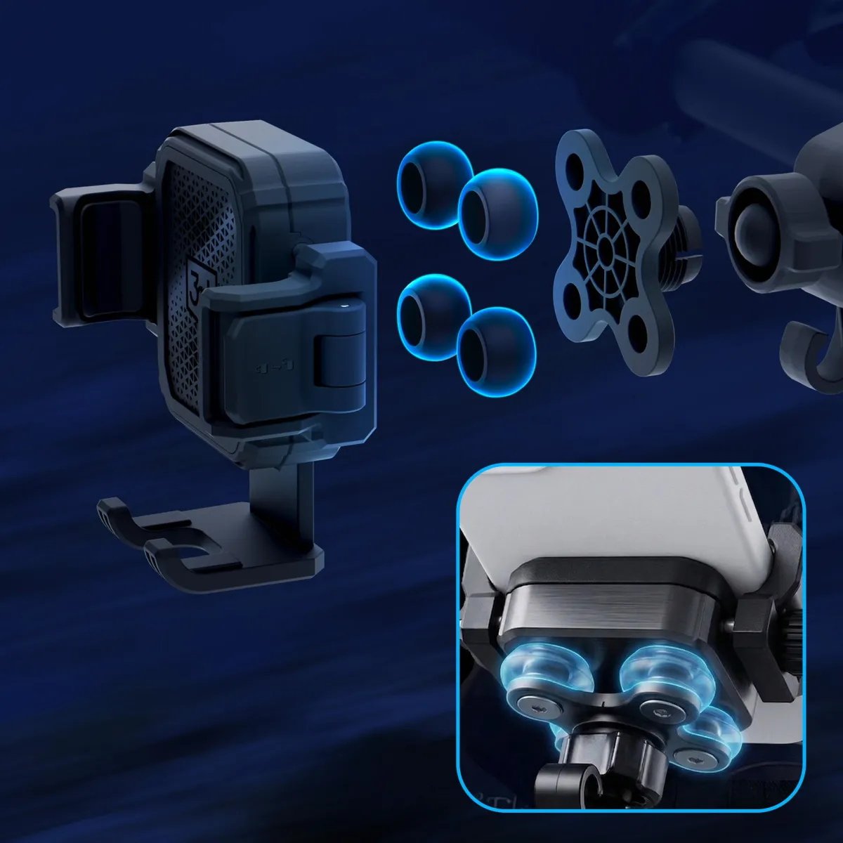 3mk Bike Holder Damper Pro thumbnail 3