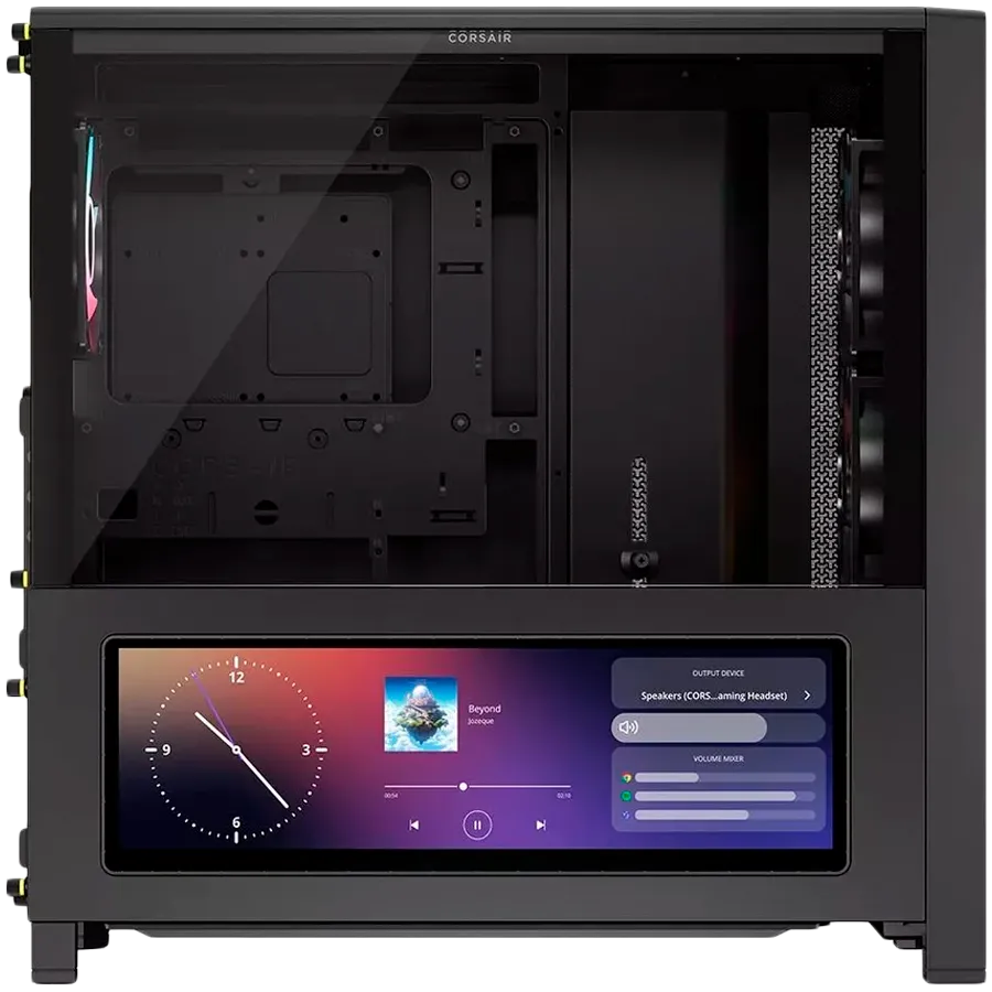 CORSAIR FRAME 4000D LCD RS Performance Mid-Tower, Black thumbnail 3