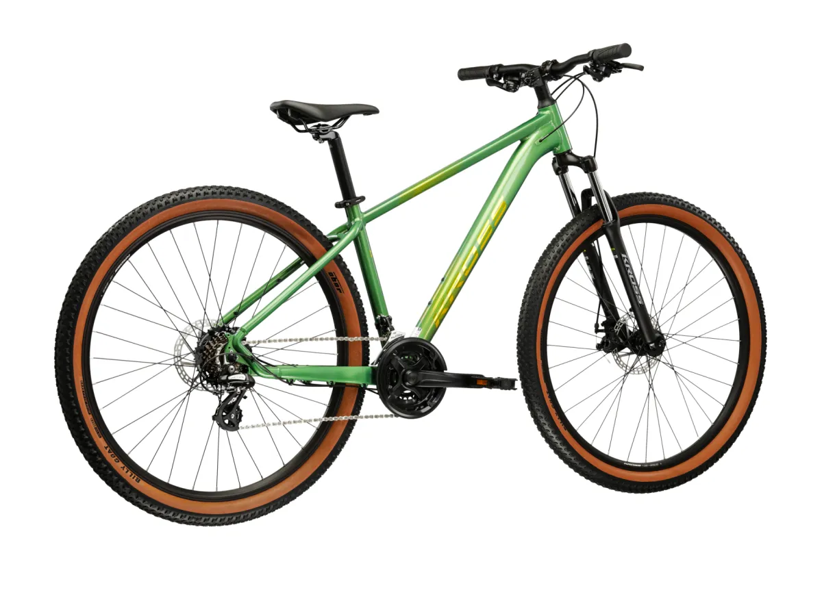 Rower górski MTB KROSS Hexagon X200 rozmiar M Zielony thumbnail 3