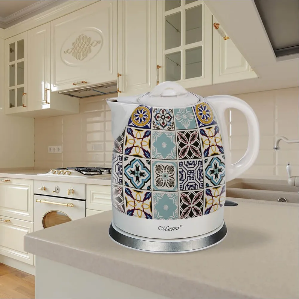 Ceramiczny czajnik elektryczny MR-066-PORTO MAESTRO thumbnail 2