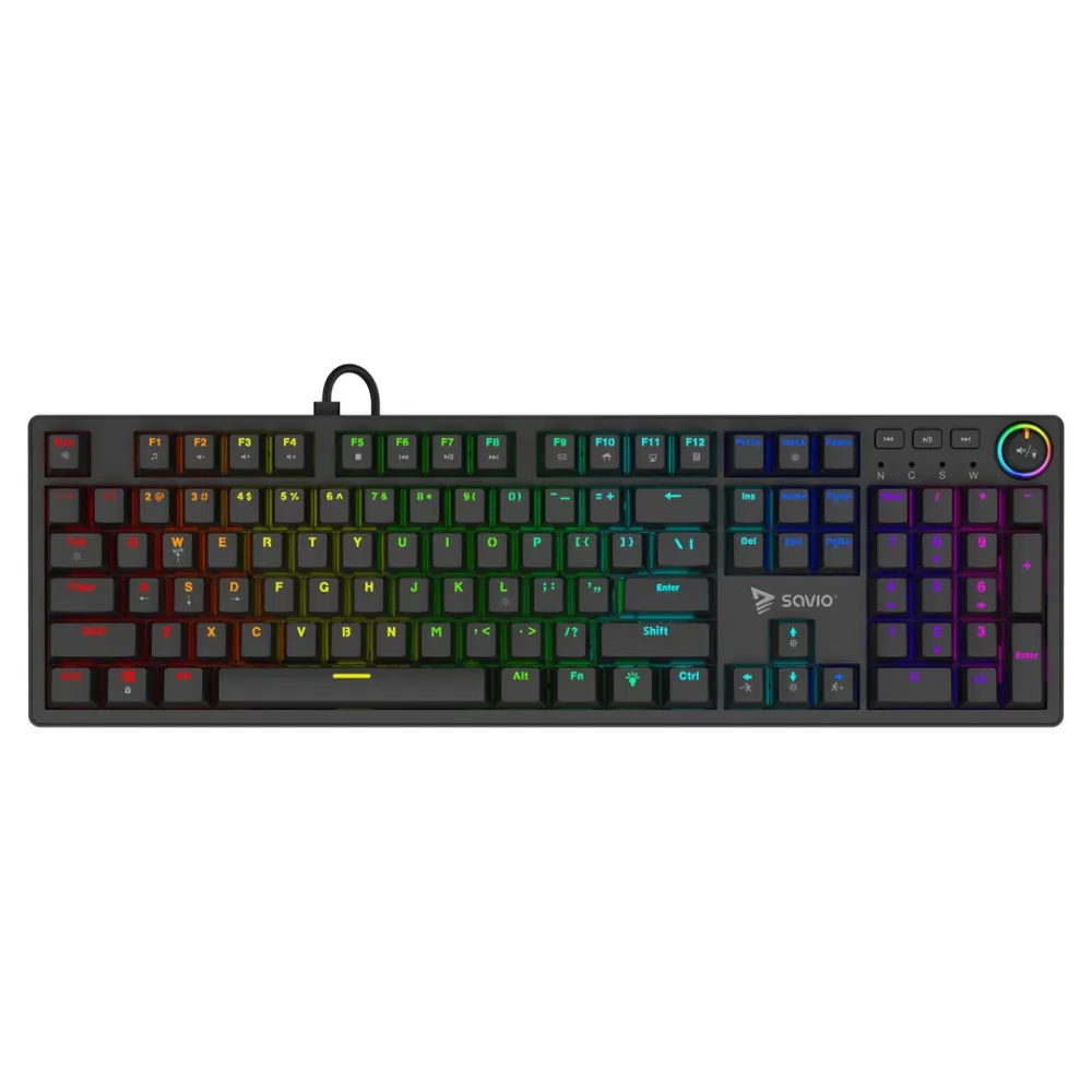 SAVIO KLAWIATURA MECHANICZNA STYX OUTEMU BROWN thumbnail 2