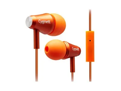 CYGNETT Słuchawki Fusion II, Pomarańczowe thumbnail 2