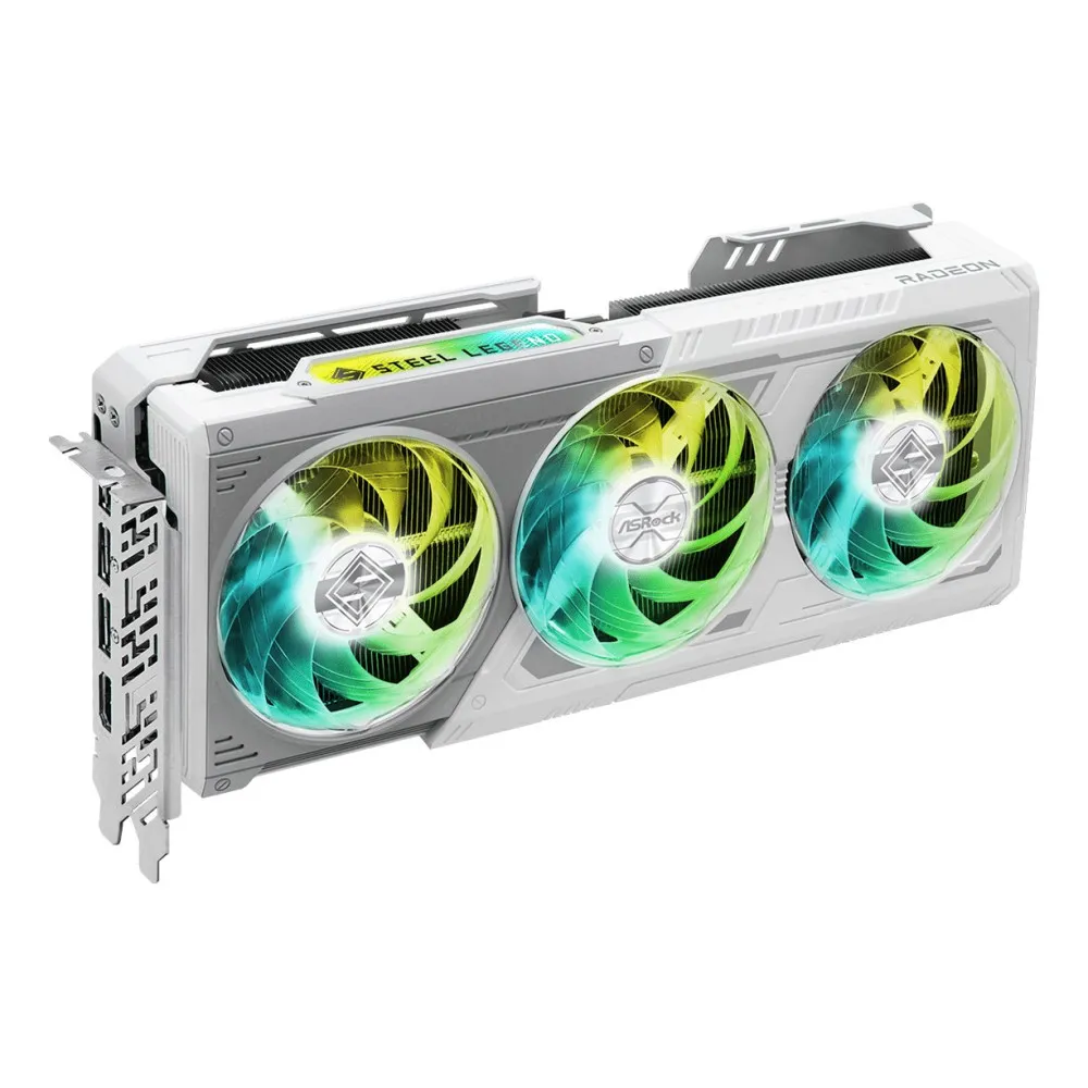 Karta graficzna ASRock Rad RX 9070 XT Steel Legend 16GB thumbnail 3