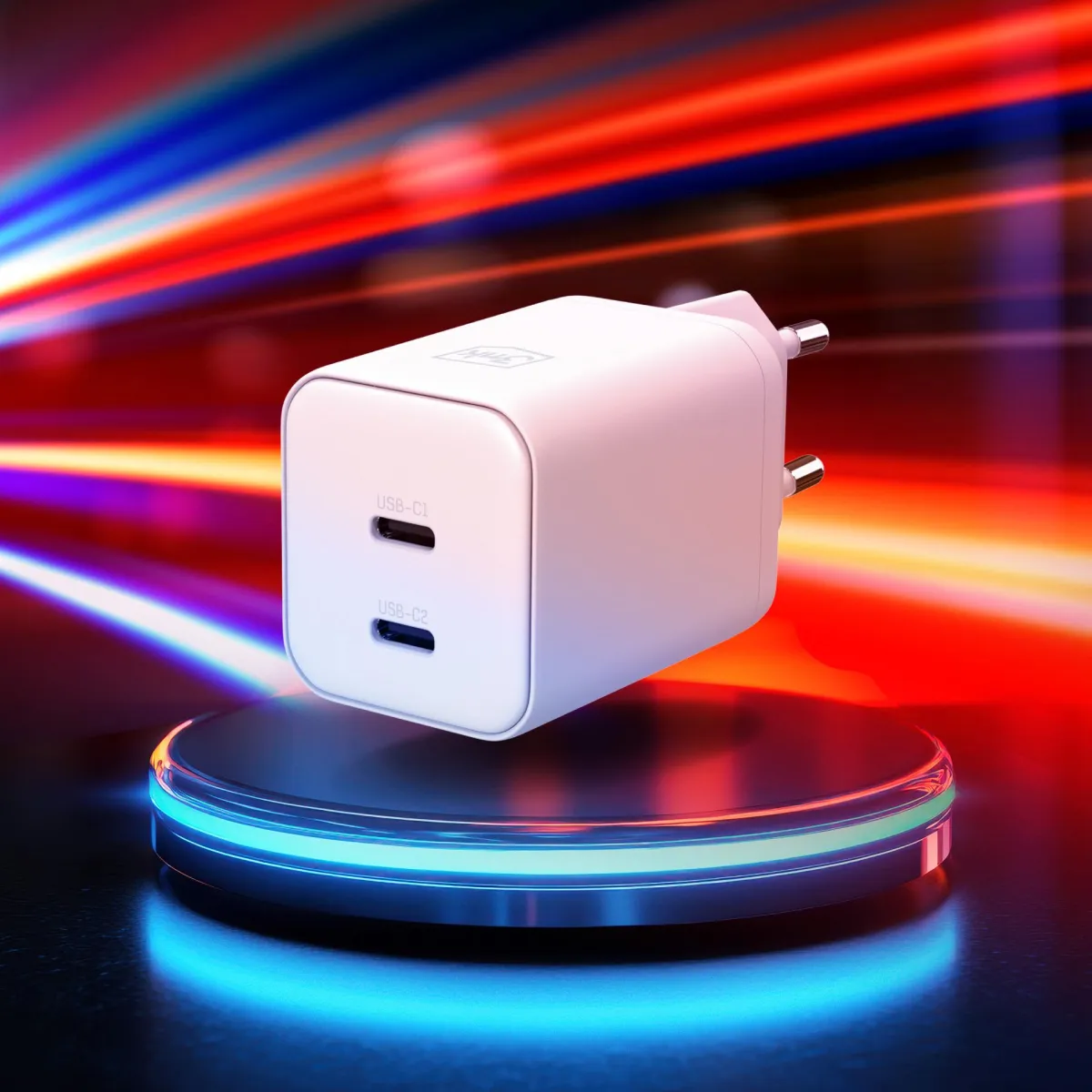 3mk Hyper Charger PD 45W GaN  AVS QC4+ PPS AFC FCP DCP 2C  White thumbnail 2