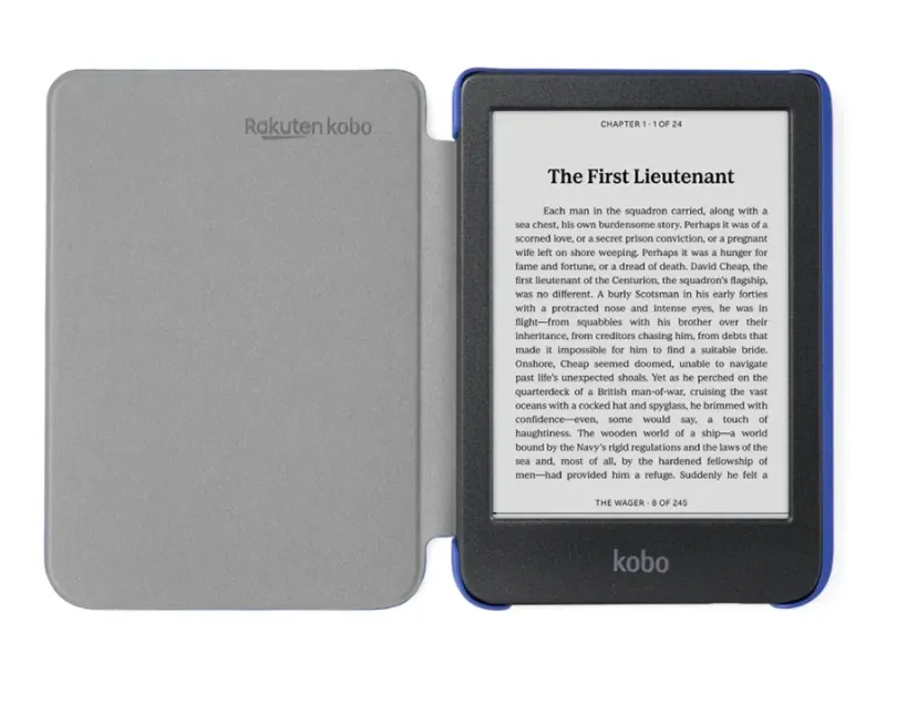 Kobo Etui Clara SleepCover Basic BW/Colour Kobaltowe thumbnail 2