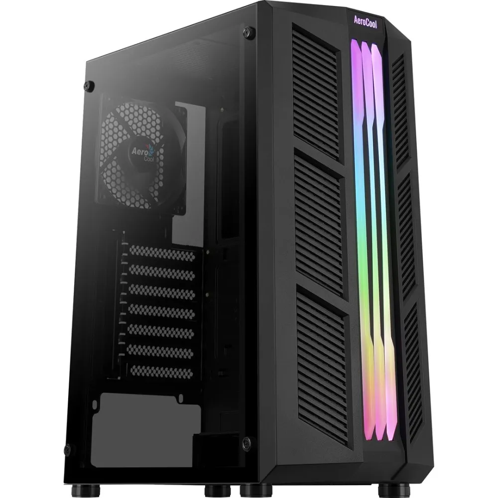 OBUDOWA AEROCOOL PGS PRIME-G-BK-v1 RGB czarna thumbnail 2