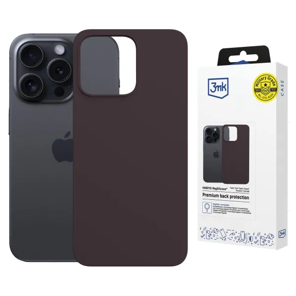 Apple iPhone 14 Pro Max - 3mk Hardy MagSilicone Deep Purple