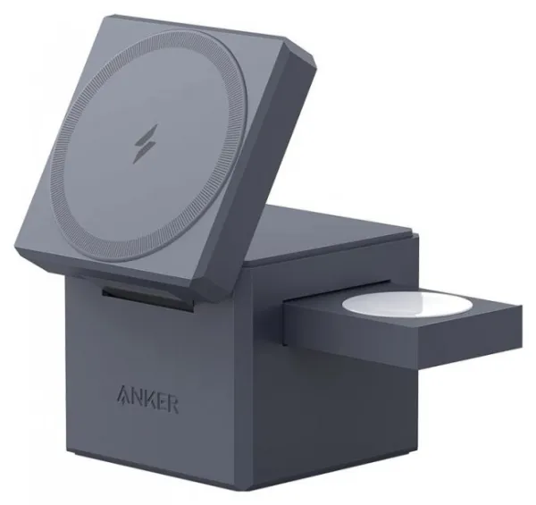 Ładowarka magnetyczna ANKER MagSafe Cube 15W 3w1 Apple MagSafe Czarny