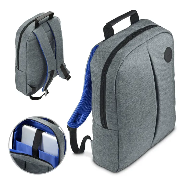 Hama ergonomiczny plecak na laptopa GENUA 15,6'' szary dodatkowa kieszeń