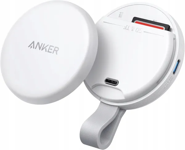 Adapter ANKER MagGo USB-C, 3-w-1,10 Gbps, Dla iPhone, Biały
