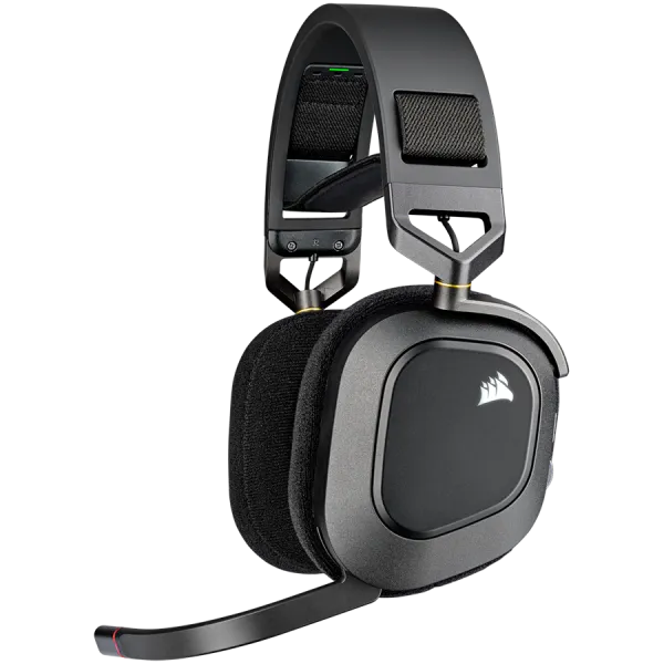 CORSAIR HS80 RGB Wireless Headset, Carbon - EU