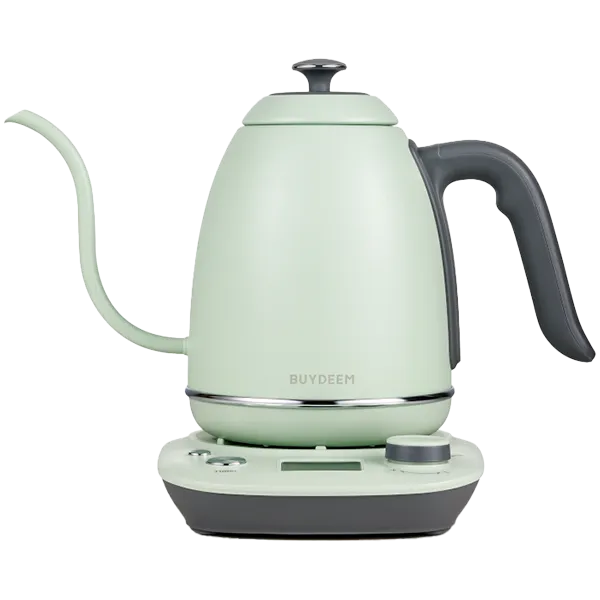 BUYDEEM Czajnik Gooseneck z regulacją temp. K821 Cozy Greenish