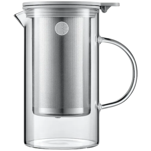 BUYDEEM Szklany dzbanek z zaparzaczem 800ml, CD2002