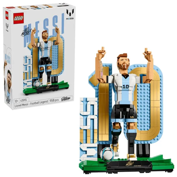 LEGO Editions 43015 - Lionel Messi - piłkarska legenda