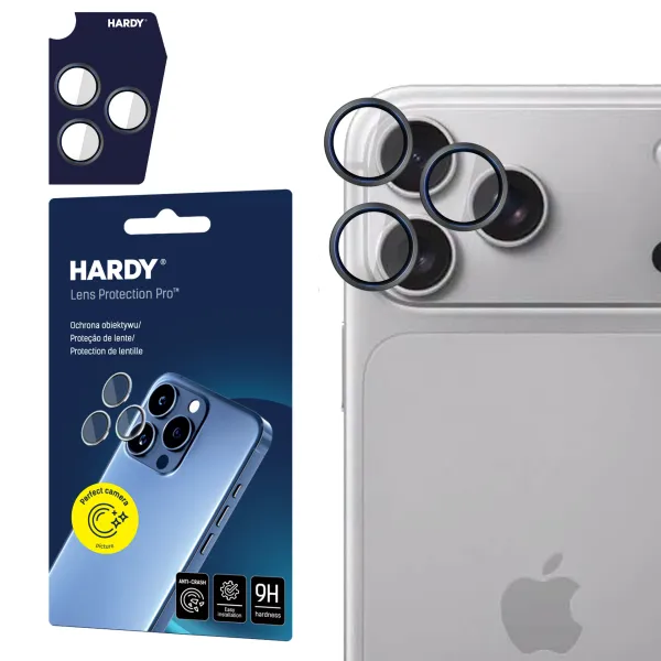 Apple iPhone 18 Pro /18 Pro Max- HARDY Lens Protection Pro Black
