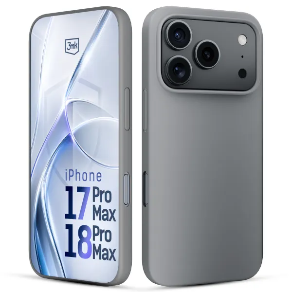 Apple iPhone 17 Pro Max/ 18 Pro Max - 3mk Hardy Mellow Case Gray