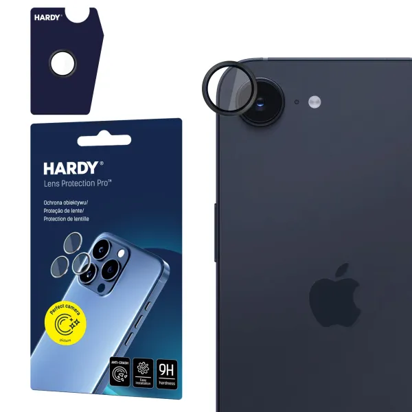 Apple iPhone 16E/17E - HARDY Lens Protection Pro Black
