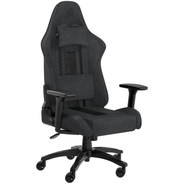 CORSAIR TC100 RELAXED Gaming Chair, Fabric - Grey and Black