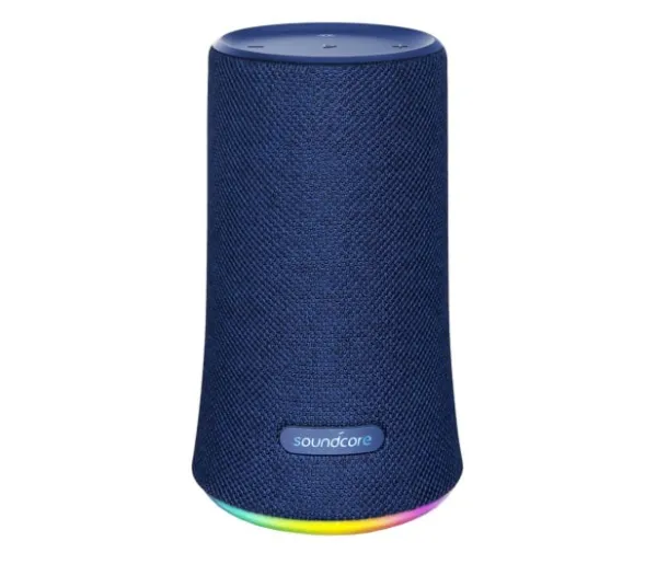 Głośnik Bluetooth mobilny soundcore Glow, PartyCast 2.0, LED, 30W Niebieski