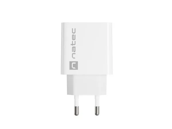 NATEC ŁADOWARKA SIECIOWA RIBERA USB-C 20W PD BIAŁA