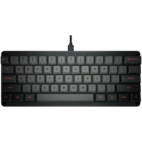 COUGAR Klawiatura Gamingowa Puri Mini, RGB, USB, Czarna