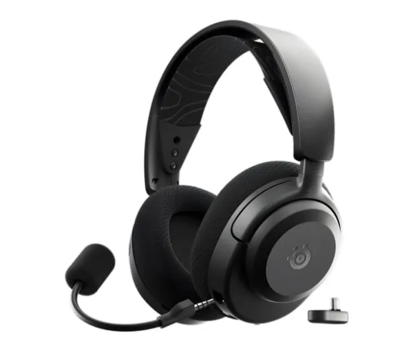 Słuchawki bezprzewodowe SteelSeries Arctis Nova 3 Wireless Black