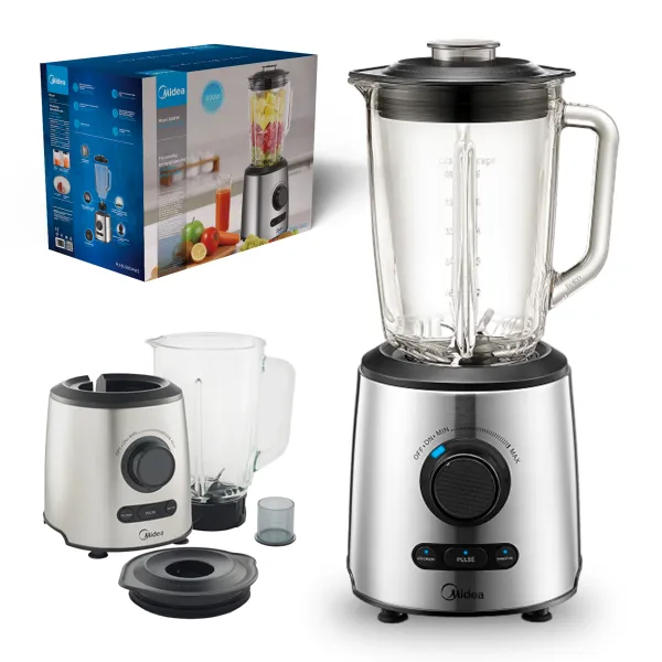 BLENDER KIELICHOWY MIDEA 1000W 1.5L SZKLANY REGULACJA PREDKOSCI 3 TRYBY