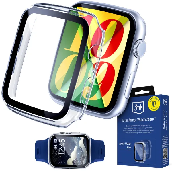 3mk Satin Armor WatchCase+ Clear 45mm