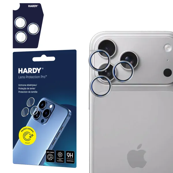 Apple iPhone 18 Pro /18 Pro Max- HARDY Lens Protection Pro Silver