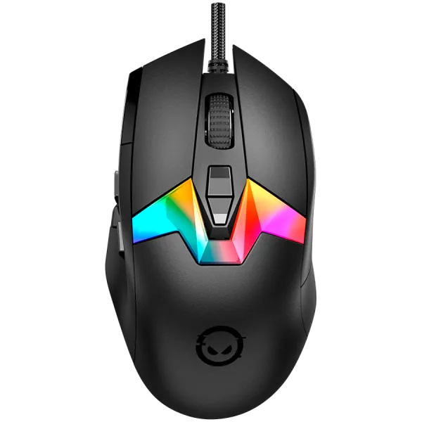 LORGAR Mysz Gamingowa Pro MSP80, 8000 Hz, Czarna
