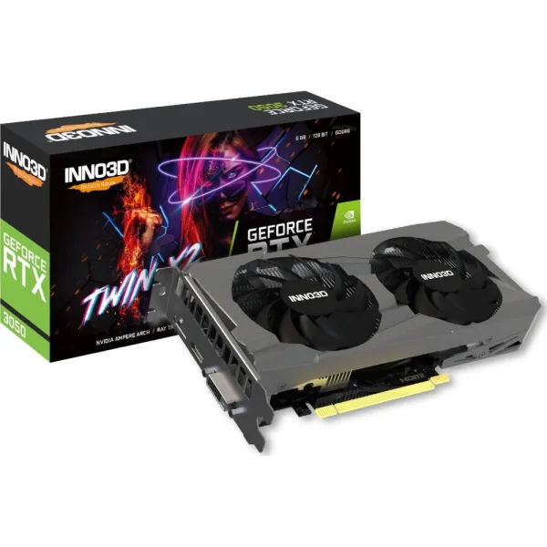 Karta graf. INNO3D RTX 3050 Twin X2 6GB V2