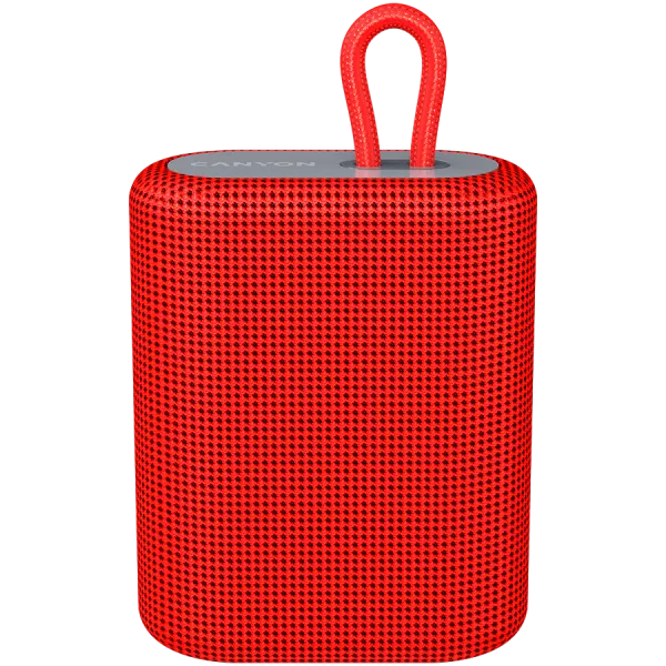 CANYON Głośnik Bluetooth BSP-4 5W Radio FM Czerwony