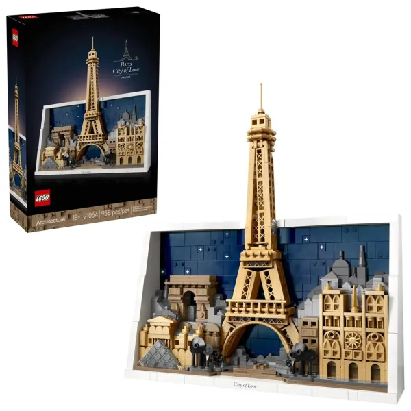 LEGO Architecture 21064 - Paryż - miasto miłości
