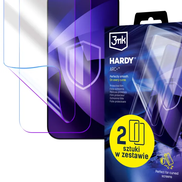 Apple iPhone 15 Pro Max - 3mk Hardy ARC+ (2 szt.)