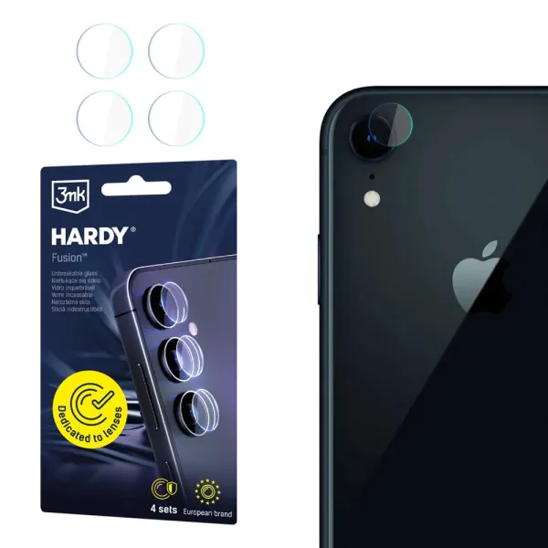 Apple iPhone Xr - 3mk Hardy Fusion Lens Protection