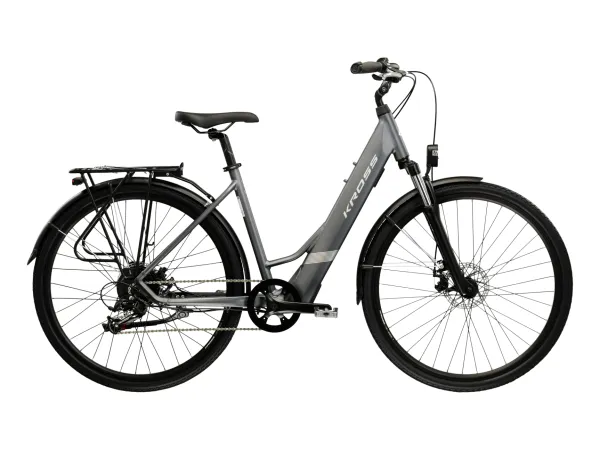 Rower trekkingowy KROSS Trans Hybrid Ls 1.0 rozmiar S Szary