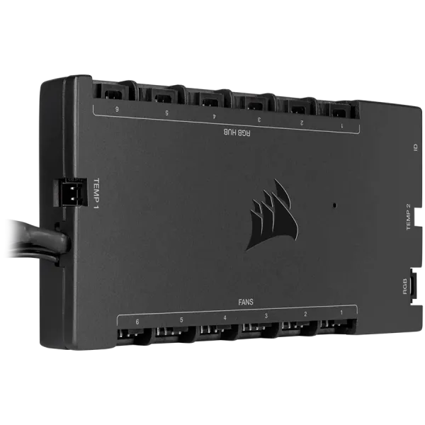 CORSAIR iCUE Commander CORE XT, Digital Fan Speed and RGB Lighting Controller