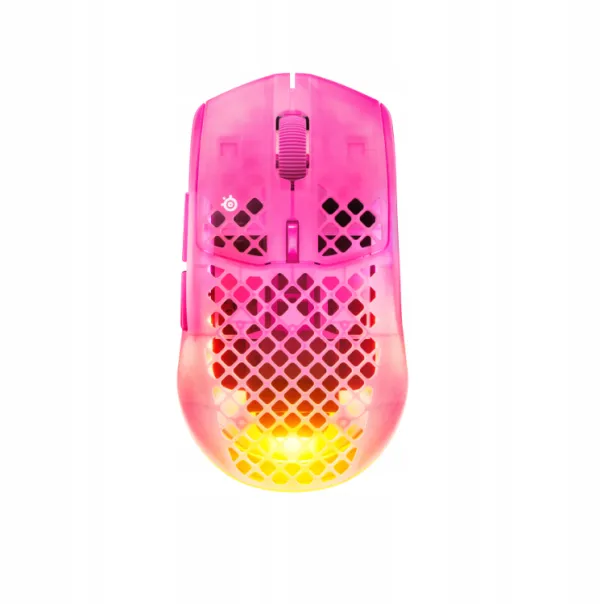 Mysz bezprzewodowa SteelSeries Aerox 3 Wireless Gen 2 Magenta Haze