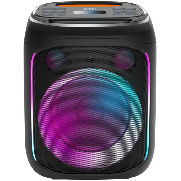CANYON Głośnik Bluetooth OnFun 5 Partybox 40W RGB Czarny