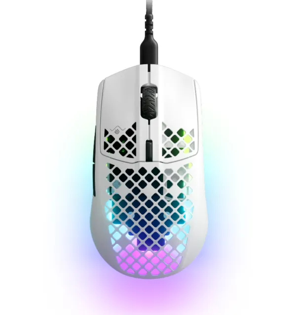 Mysz przewodowa SteelSeries Aerox 3 Snow
